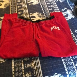 Pink by Victoria secret joggers